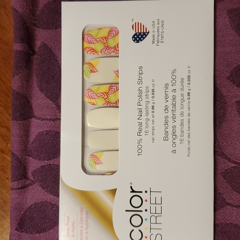 4 for $25 Color Street Real Nail Polish Strips